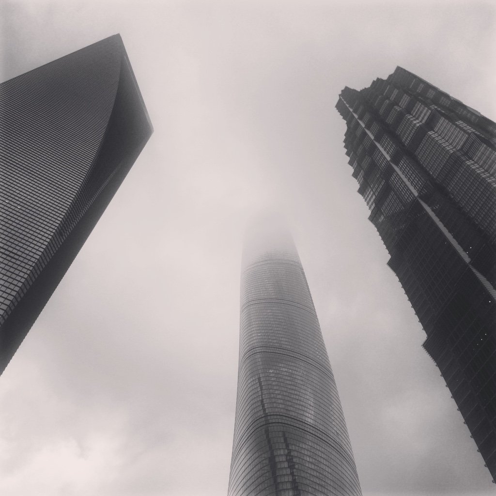 Shanghai central business district skyscraper central business district