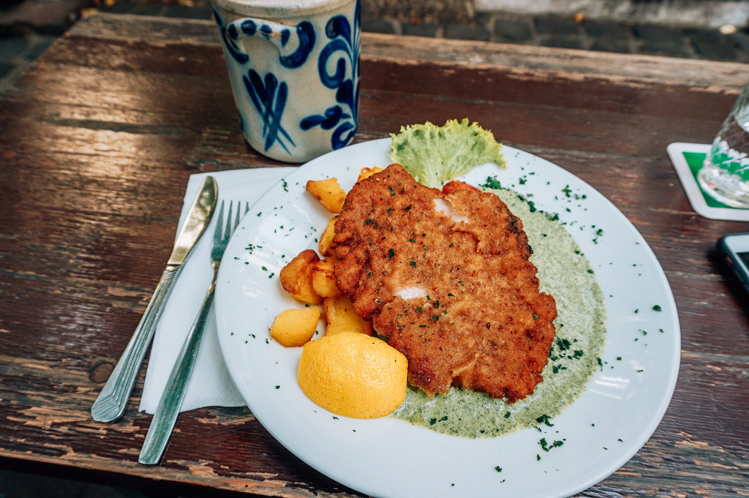 Traditional Frankfurt Meal Traditional Frankfurt Meal