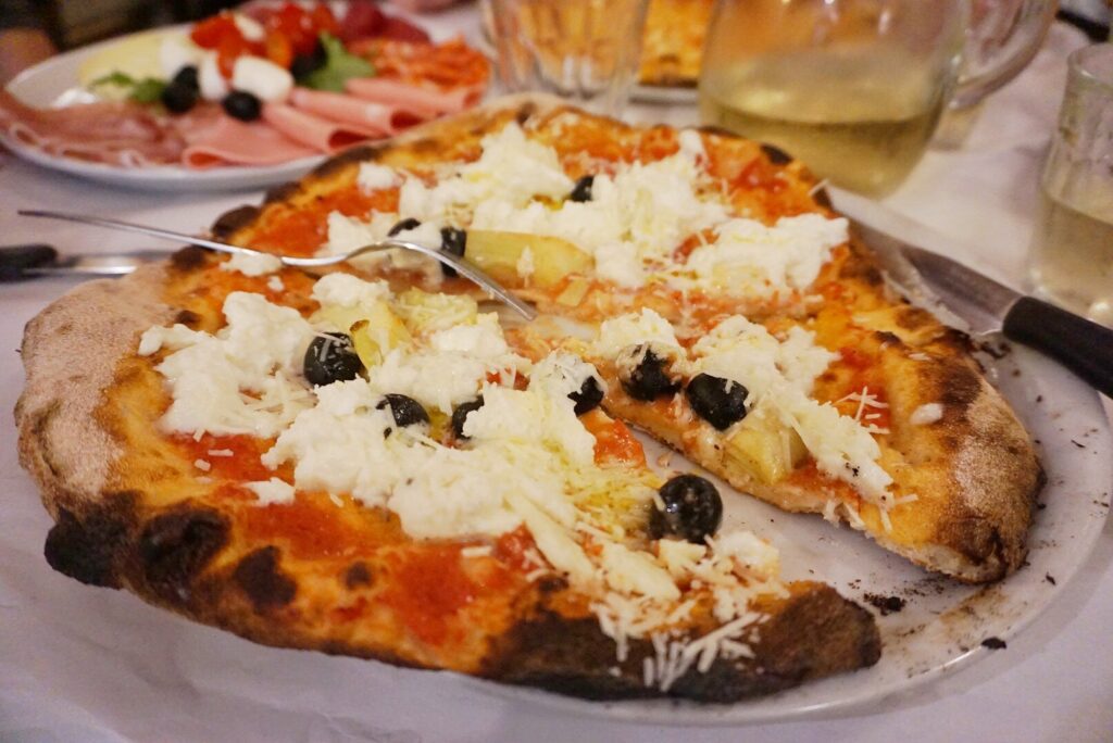 Pizza in Italy