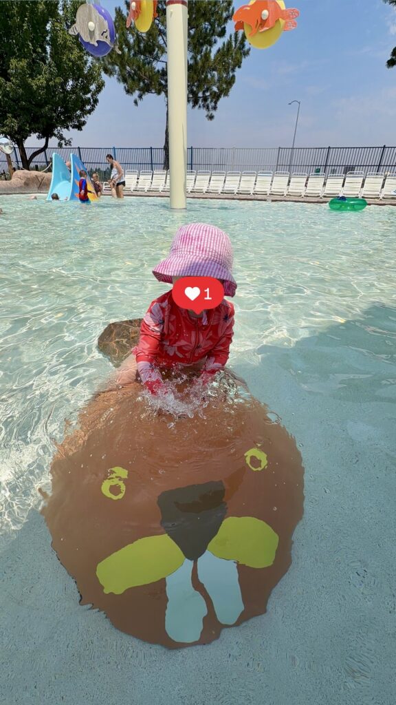 toddler area at roaring springs