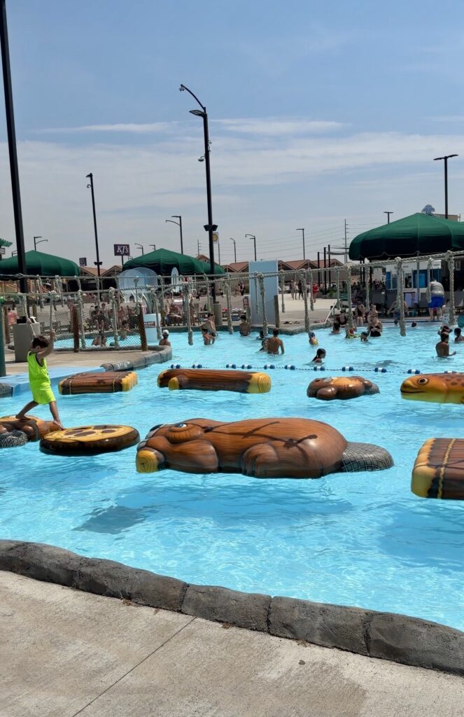 Roaring Springs water feature