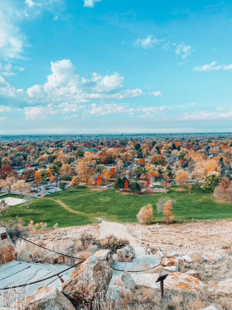 Camel's Back Park Boise Hyde park in the Fall