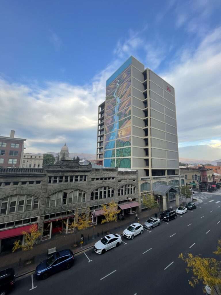 downtown Boise mural
